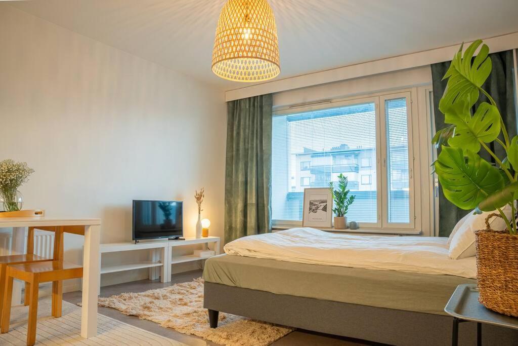 Arctic Downtown Dream: Cozy City Studio Rovaniemi Luaran gambar